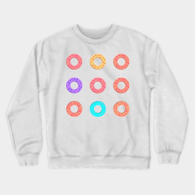 Donut Crewneck Sweatshirt by sowecov1